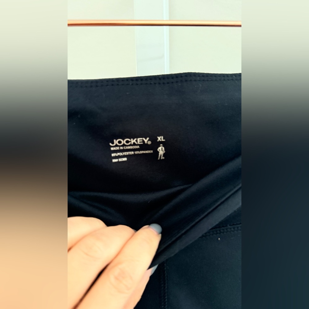 Jockey men Black Bike Shorts size XL nwt - Picture 5 of 5